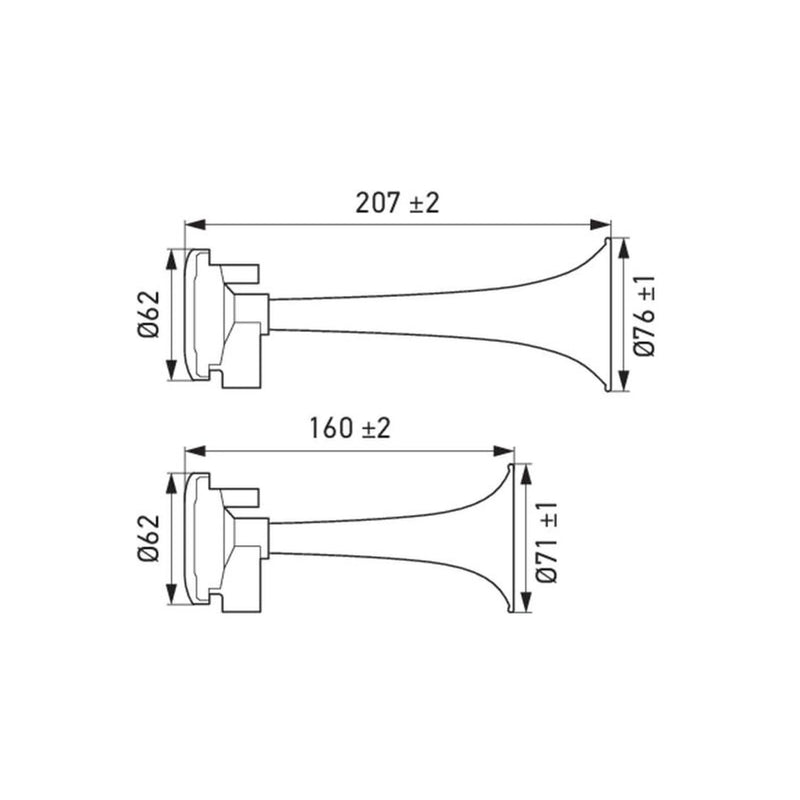Hella Car Horn Signal Unit
