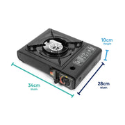 Leisurewize Gourmet1 Single Burner Portable Gas Cooking Stove Leisurewize - Dynamic Drive