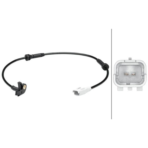 Hella ABS Wheel Speed Sensor Front 6PU 012 679-181
