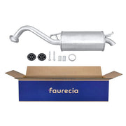 Hella End Silencer Rear fits Toyota Corolla 2001-2007 1.4 1.6