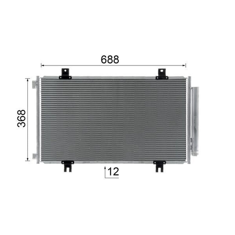 Mahle Air Conditioning Condenser AC 991 000S