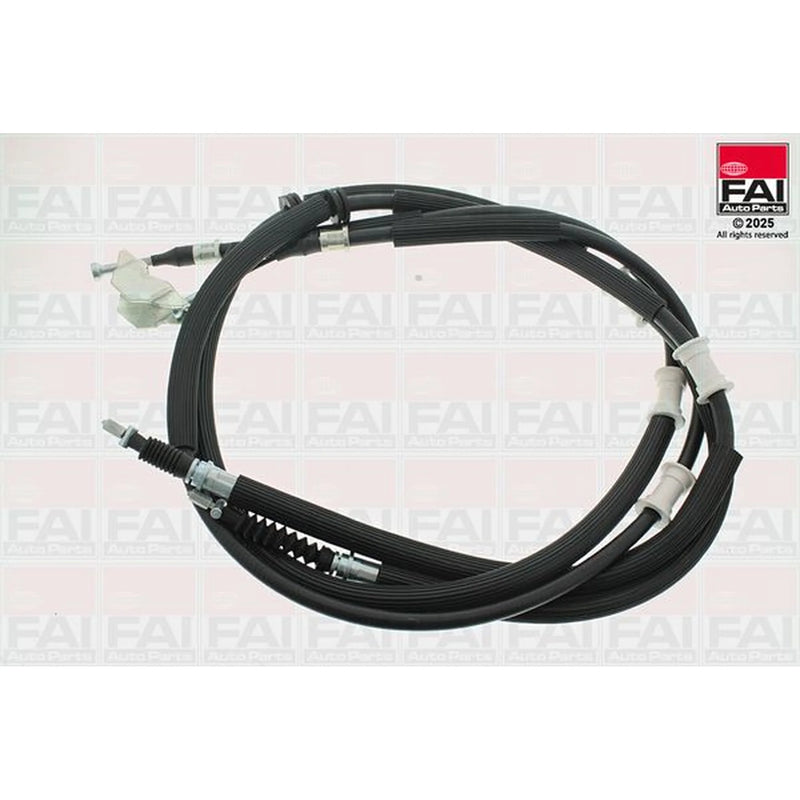 FAI Handbrake Cable Left Rear fits Opel Zafira A 1999-2005 1.6 1.8 2.0 2.2