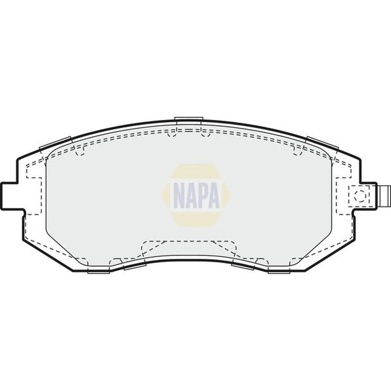 NAPA Front Brake Pad Set fits Subaru Forester 2002-2013 2.0 2.5
