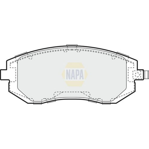 NAPA Front Brake Pad Set NBP1514