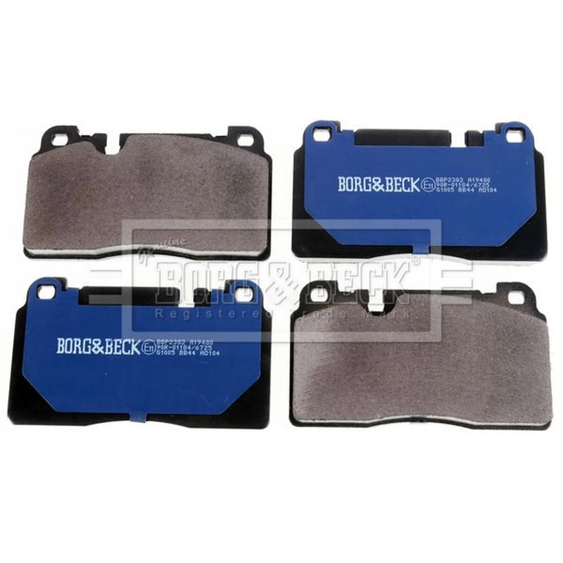 Borg & Beck Front & Rear Brake Discs & Pads fits Audi Q5 2012-2017 3.0