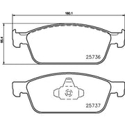 Mintex Front Brake Pad Set fits Ford Focus III 2010-2020 1.5 1.6 2.0