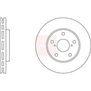 Apec Front Brake Vented Discs & Pads fits Toyota MR2 II 1989-2000 2.0