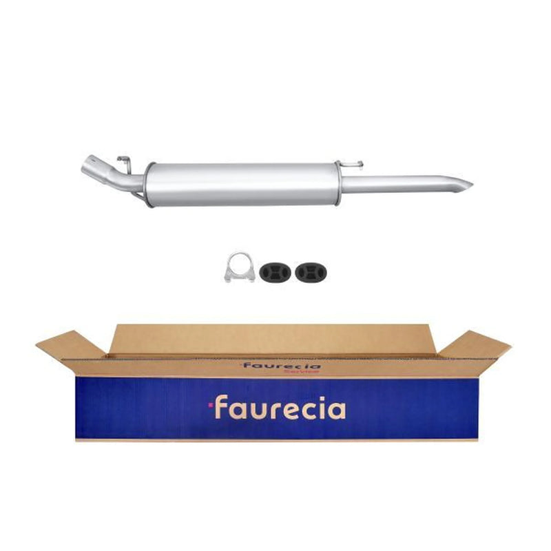 Hella End Silencer Rear fits Opel Vectra A 1988-1995 1.8 2.0