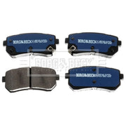 Borg & Beck Front & Rear Brake Discs & Pads fits Kia Picanto II 2011-2017