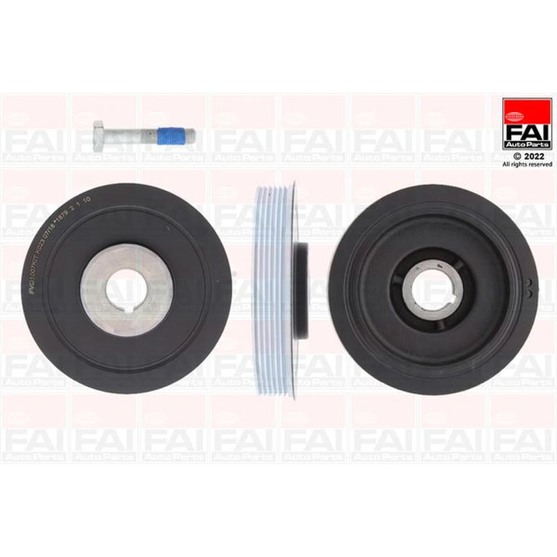 FAI Crankshaft Damper Kit 153mm fits Citroën Berlingo First 1998-2005 1.9 2.0