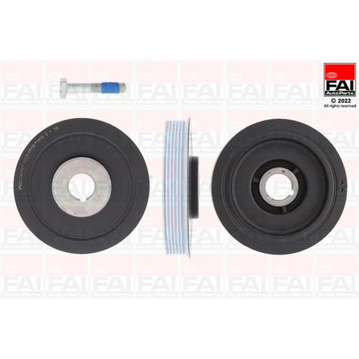 FAI Crankshaft Damper Kit 153mm fits Citroën Berlingo First 1998-2005 1.9 2.0
