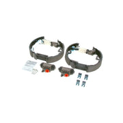 Bosch Brake Shoe Set Axle Kit fits Ford Focus I 1998-2005 1.8