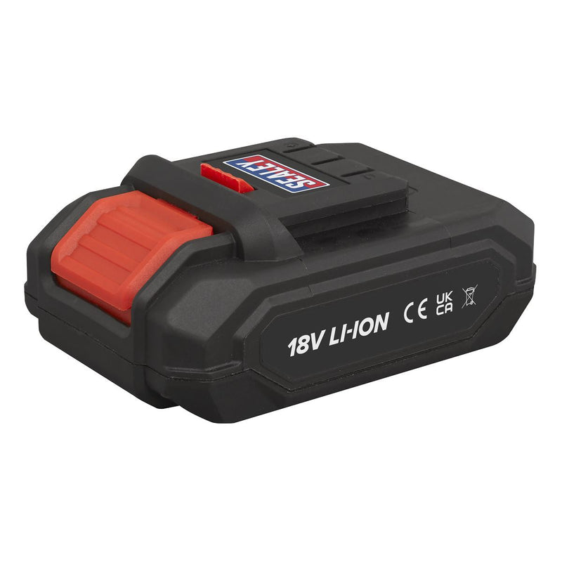 Sealey Power Tool Battery 18V 1.5Ah for CP18VLD CP18VLDBP Sealey - NN4 Online 