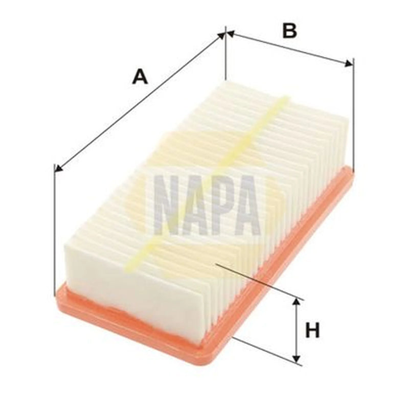 NAPA Engine Air Filter fits Renault Twingo II 2007-2014 1.2