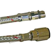 Dimatec Flexi Tap Hose 300mm JG End Red & Blue