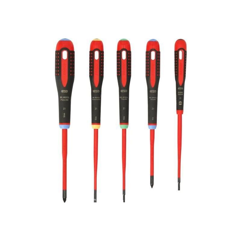 Bahco BE-9872SL ERGO™ VDE Insulated Screwdriver Set, 5 Piece Bahco - NN4 Online