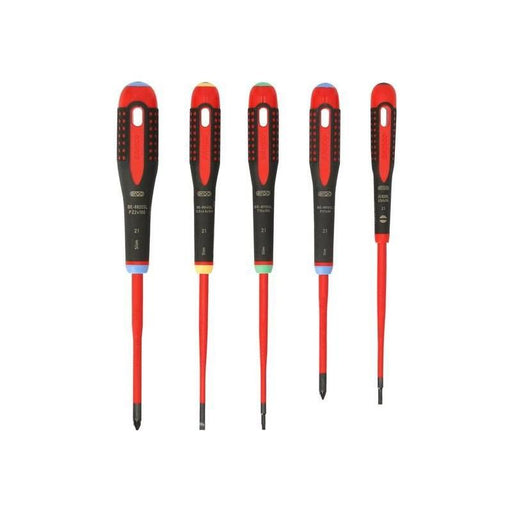 Bahco BE-9872SL ERGO™ VDE Insulated Screwdriver Set, 5 Piece Bahco - NN4 Online