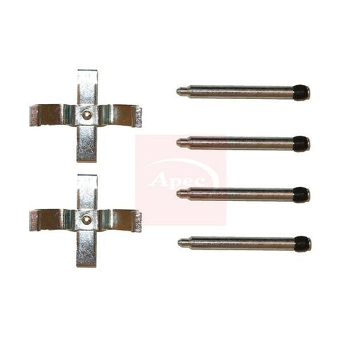 Apec Brake Pad Accessory Fitting Kit Rear fits Opel Senator B 1988-1993