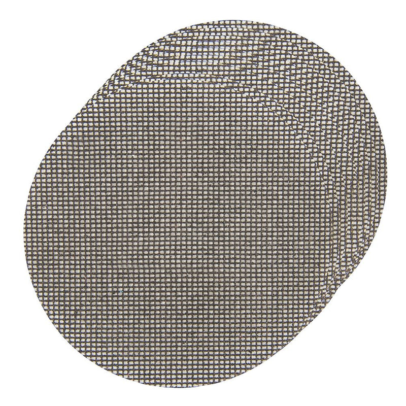 Silverline Hook & Loop Mesh Discs 225mm 10pk 4 x 40G, 4 x 80G, 2 x 120G Silverline - Dynamic Drive