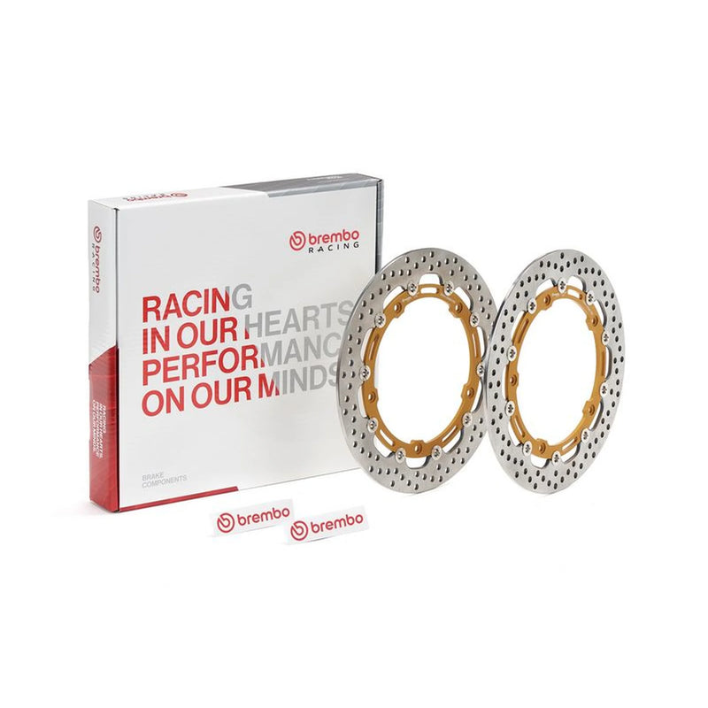 Brembo Front Brake Floating Brake Disc Discs & Pads fits BMW S 2008-2011