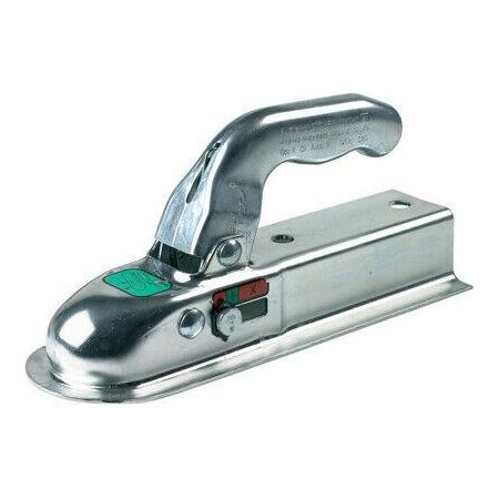 Pressed Steel Unbraked 50mm Trailer Hitch Coupling Max 750kgs Ring Automotive  - Dynamic Drive