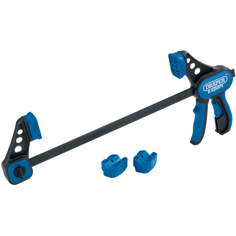 Draper Heavy Duty Soft Grip Dual Action Clamps, 300mm 02374 Draper - Dynamic Drive