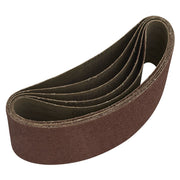 Sealey 76 x 457mm Sanding Belt 60Grit - Pack of 5 SB60457 Sealey - Dynamic Drive