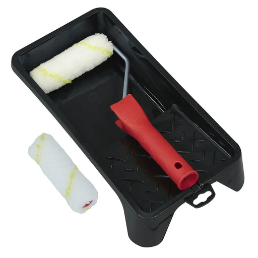 Sealey 4" Paint Roller Set with Tray - Model PR4
