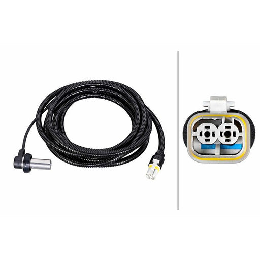 Hella ABS Wheel Speed Sensor Front fits Man Tga 1999-2012