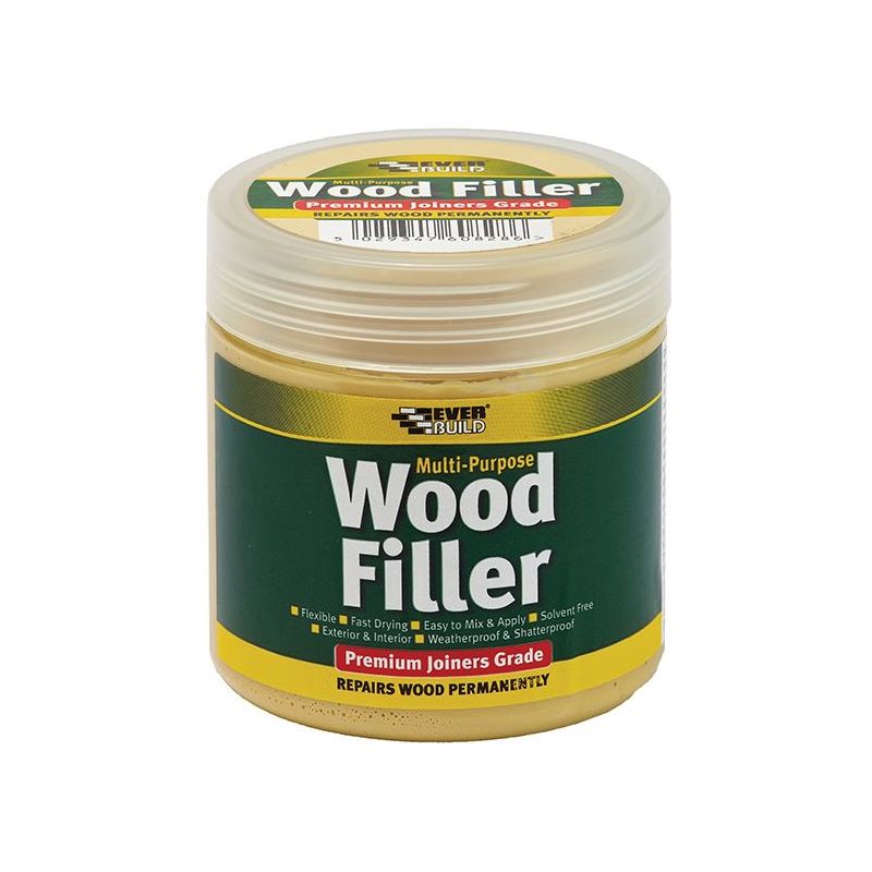 Everbuild Sika Multipurpose Premium Joiners Grade Wood Filler Mahogany 250ml Everbuild Sika - Dynamic Drive