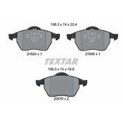 Textar Front Brake Pad Set 2162402