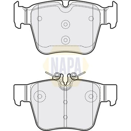NAPA Rear Brake Pad Set NBP1635
