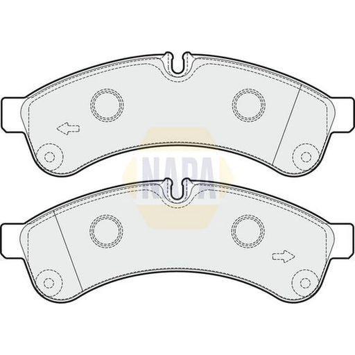 NAPA Rear Brake Pad Set NBP1839