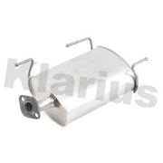 Klarius Box With Tail Pipe Rear fits Nissan Almera 2000-2006 1.5 1.8