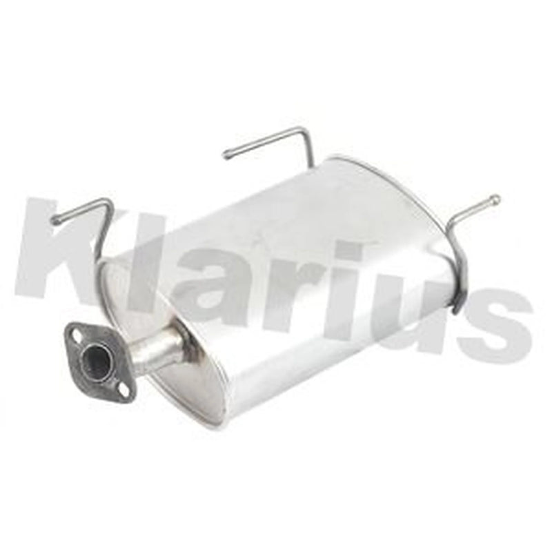 Klarius Box With Tail Pipe Rear fits Nissan Almera 2000-2006 1.5 1.8