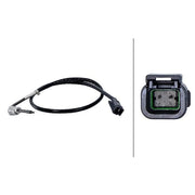 Hella Exhaust Gas Temperature Sensor 6PT 358 181-881