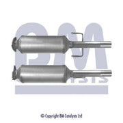BM Catalysts Dpf fits Fiat Idea 2005 on 1.3