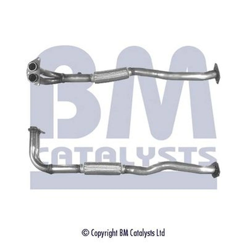 BM Catalysts Exhaust Pipe OD fits Nissan Primera Traveller 1990-1998 2.0