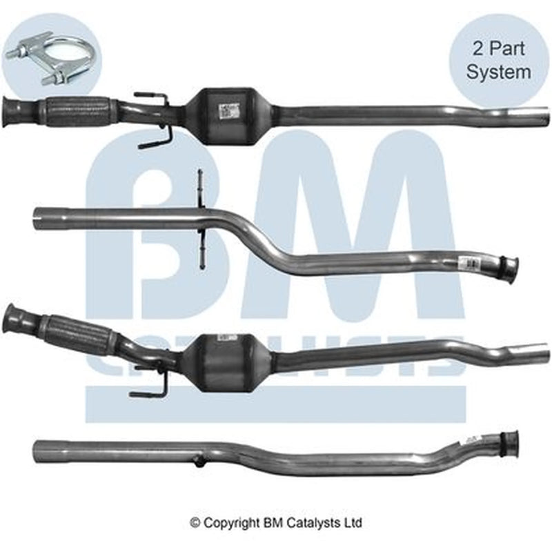 BM Catalysts Homologated Diesel Cat fits Citroën C5 I 2001-2004 2.0