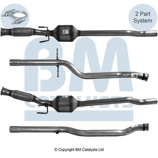 BM Catalysts Homologated Diesel Cat fits Citroën C5 I 2001-2004 2.0