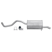 Hella End Silencer Rear fits Renault Captur I 2013-2019 0.9