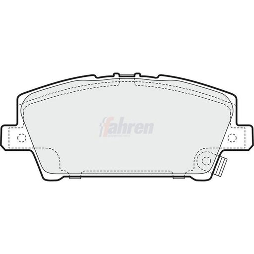 Fahren Front Brake Pad Set FBP3302