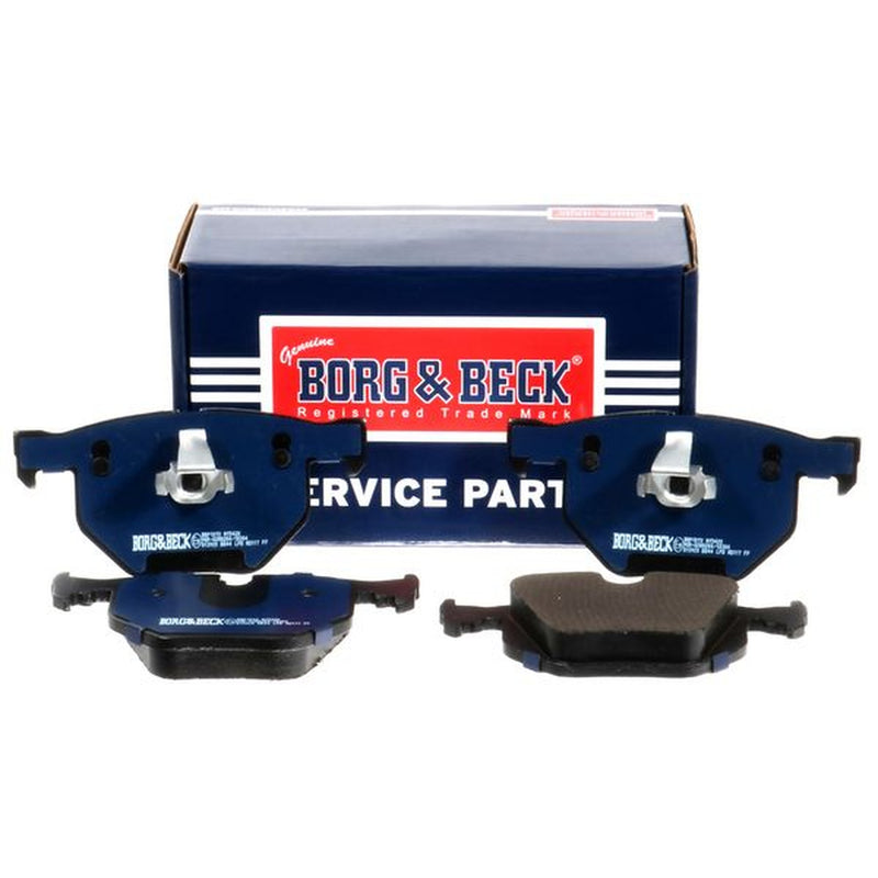 Borg & Beck Front Vented & Rear Vented Brake Discs & Pads fits BMW 7 2003-2008