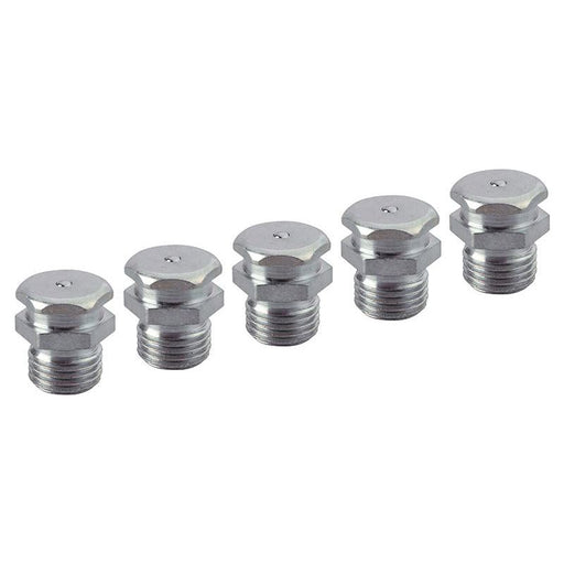 Faithfull Grease Nipple Button 1/4in BSP (Pack 5) Faithfull - Dynamic Drive