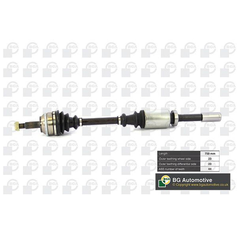 BGA CV Drive Shaft Driveshaft Front Right fits Renault Megane I 1999-2003