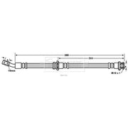 Borg & Beck Brake Hydraulic Hose Line Front Right BBH7701