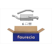 Hella End Silencer Rear fits Renault Grand Scénic III 2009-2016 1.5 1.6 1.9