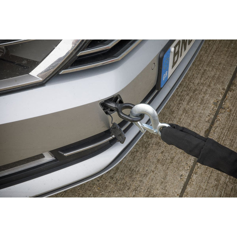 Sealey Tow Rope 5000kg Rolling Load Capacity TH5002 Sealey - Dynamic Drive