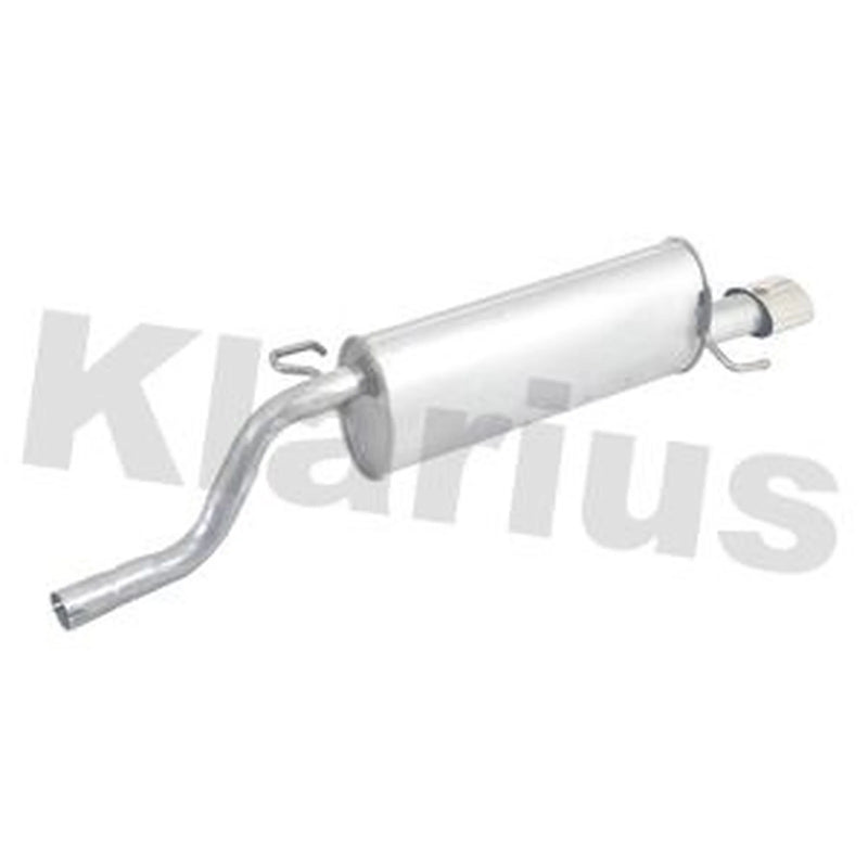 Klarius Box With Tail Pipe Rear fits Opel Corsa D 2009-2014 1.4