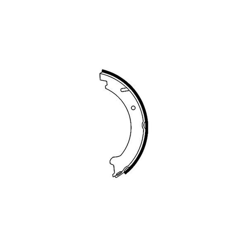 Mintex Parking Brake Shoe Set fits Volvo 850 1991-1997 2.0 2.3 2.4 2.5